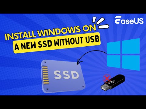 How to Install Windows on a New SSD Without USB