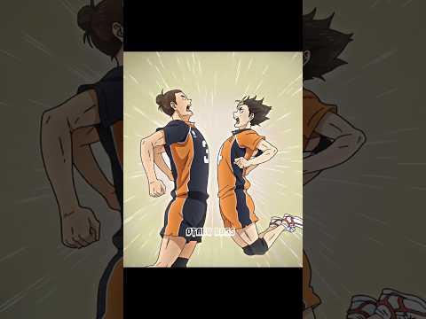 Nishinoya cooked that pass 😎 #haikyuu #anime