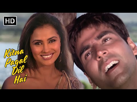 Kitna Pagal Dil Hai | Akshay Kumar | Lara Dutta | Kumar Sanu | Andaaz (2003) | Romantic Hit Songs