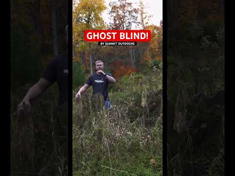 The one and only GHOST BLIND! @summitoutdoorsnation #hunting #outdoors #wildlife #nature #fyp