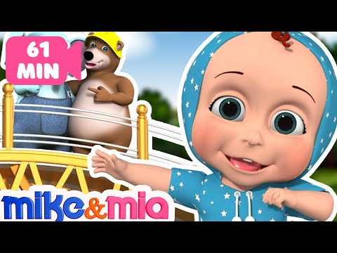 London Bridge is Falling Down | Nursery Rhymes Collection and Kids Songs by Mike and Mia