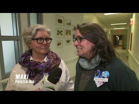 Dévoilement de l'œuvre d’art public « Du fond du cœur » à l’Hôpital de Sainte-Anne-de-Beaupré