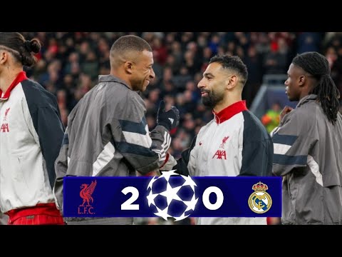 Liverpool VS Real Madrid 2 - 0 Highlights | All Goals & Skills | UEFA Champions League 2024-25