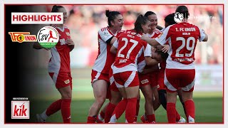 Meisterschaftsfeier in Berlin? | 1. FC Union Berlin - FSV Gütersloh 2009 | 2. Frauen-Bundesliga
