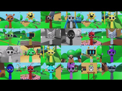 Roblox Sprunki Mix - 3D Sprunki RP And Animations