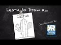 Cactus Drawing Techniques and Steps