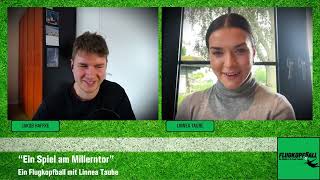 "Ein Spiel am Millerntor" - Ein Flugkopfball mit Linnea Taube