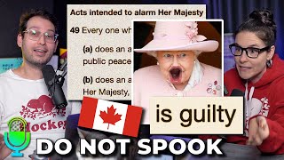 In Canada It's Illegal to Scare the Queen of England