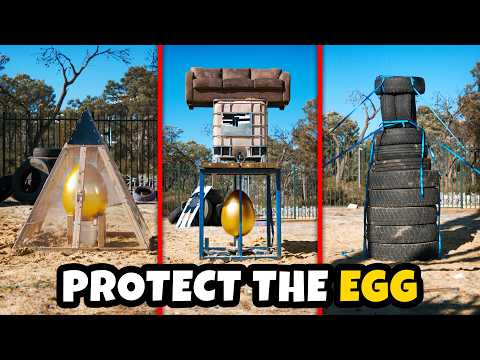 Extreme Protect The Egg Challenge From 45m!