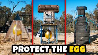 Extreme Protect The Egg Challenge From 45m!
