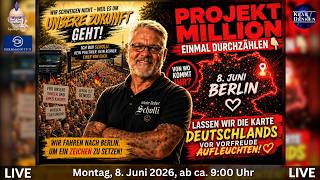 💥📢LIVE aus Berlin: PROJEKT MILLION #b0806💥