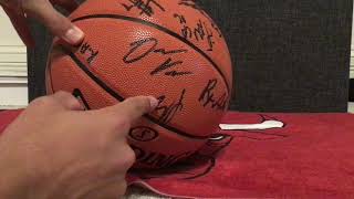 Memorabilia Mailday: Autographed Basketball and Game Worn Jersey!
