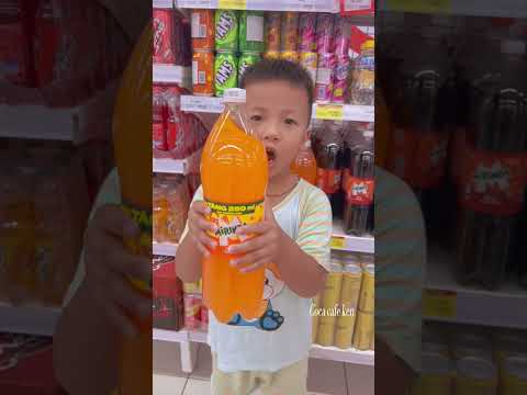 Chai nước C.am Khổng Lồ #cocacafeken #kuty #kuty2509