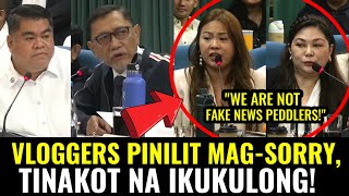 KRIZETTE CHU at MJ REYES, pinag-APOLOGIZE ng KONGRESO dahil umano sa FAKE NEWS! TINAKOT na iKUKULONG