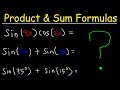 Trigonometric Identities and Formulas