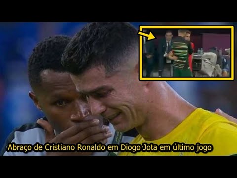 Cristiano Ronaldo desolado com Morte do amigo Diego Jota
