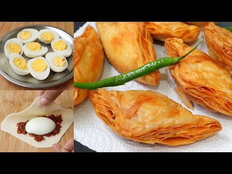 సింపుల్ గా ఇలా ఎగ్ పఫ్ చేయండి 10ని||ల్లో వేడివేడిగా తినేయచ్చు😋Egg Puff In Telugu | Egg Snack Recipes