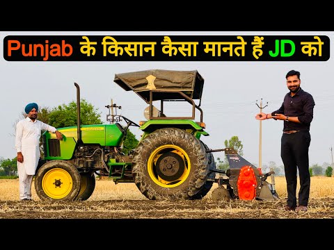 Punjab के किसान की अनकही अनसुनी बाते😊! John Deere 5310 on Birbal Rotavator | Ownership Review ||