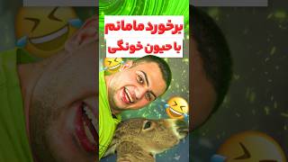 برخورد مامانم با حیون خونگی 😂🫏#خنده