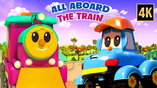 All Aboard the Train, Fun Formations & Learning Videos for Kids