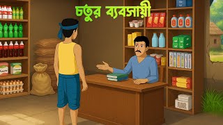 চতুর ব্যবসায়ী | Moral Stories in Bengali | Bangla Cartoon Golpo | Golpo Konna