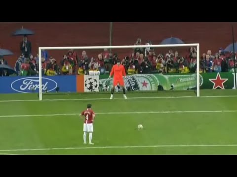 Manchester United vs Chelsea Penalties 2008 UCL Finals HIGHLIGHTS