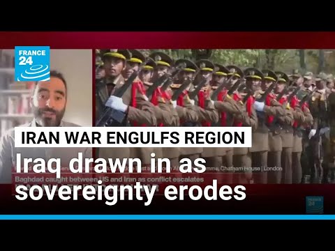 YouTube video thumbnail: 'Hit by Both Sides': US war on Iran Threatens Iraq's 'Careful Strategy of Multi-Alignment'