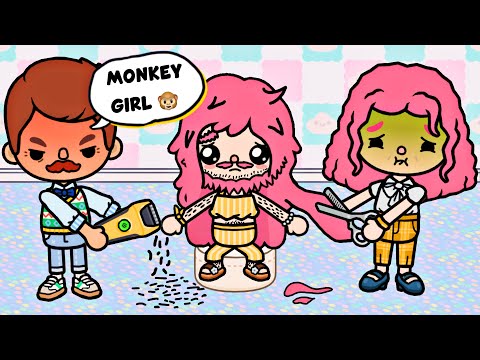 I Was Born With Hair All Over My Body 🐒🥺 | Sad Story | Toca Boca Story | Toca Life World