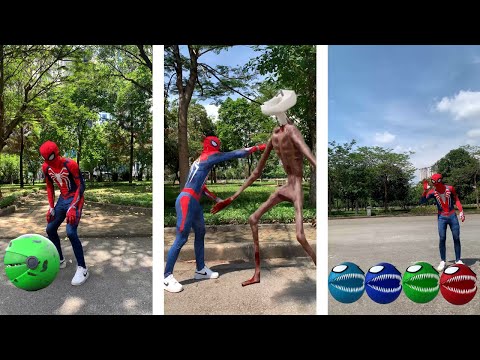 Spiderman VS SCP 096 #spiderman #tiktok #sports