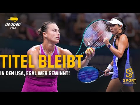 Aryna Sabalenka vs. Jessica Pegula | Full Match - Finale der Damen, US Open 2024 | SDTV Tennis