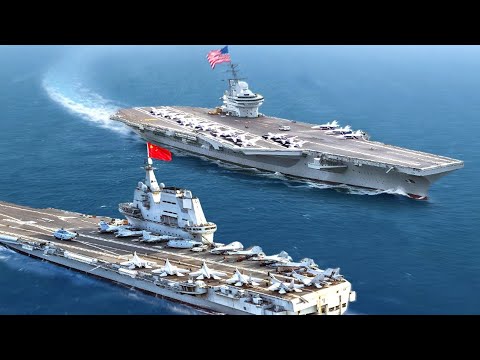 中国の空母がアメリカ海軍の空母に接近 - 結果はどうなる？