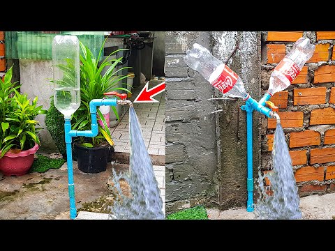 Technique to fix PVC pipe faucet low water pressure #shorts