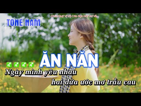 Karaoke Ăn Năn Tone Nam