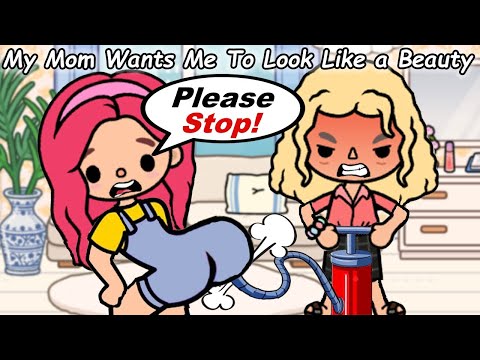 My Mom Wants Me to Look Like a Modern Beauty 😡💨😮 | Toca Life Story | Toca Boca