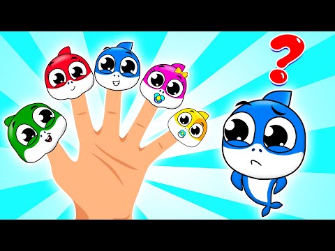 Finger Family Song + More | Shark Family Kids Song | JoJo Rhymes