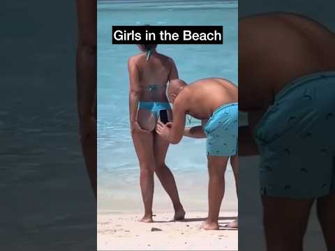 Girls Doing #shorts at the beach