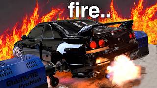 My Dream Skyline Sets Fire