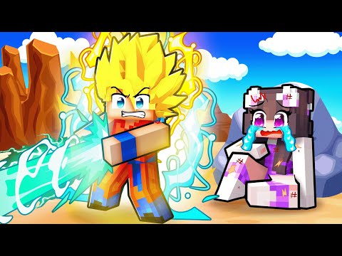 Als ANIME GOKU seine FREUNDIN beschützen in Minecraft!