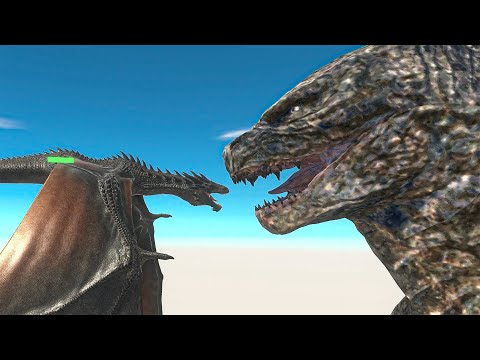 Growing Up Godzilla War - Animal Revolt Battle Simulator