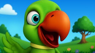 Main Tota Main Tota मैं तोता मैं तोता, Cartoon Videos & Hindi Nursery Rhymes for Kids I Bandar Mama