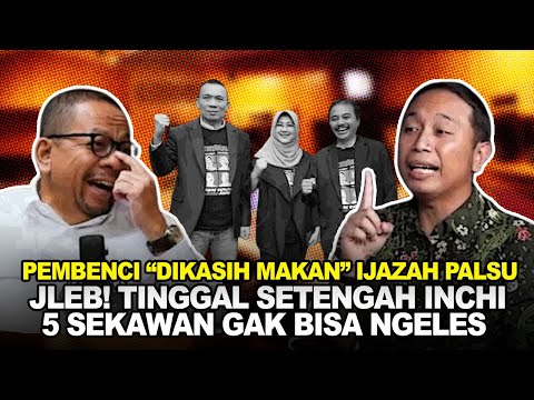 PEMBENCI JOKOWI "DIKASIH MAKAN" IJAZAH PALSU, QODARI UNGKAP RESPON PRABOWO, 1/2 INCHI LAGI NYEBLOS