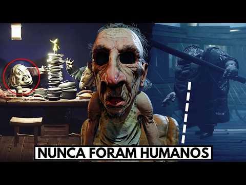 OS MONSTROS de Little Nightmares são escravizados e CRIADOS.. nem todos..