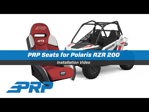 PRP Seats for Polaris RZR 200 Install Video