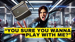 He Threw a Chair in Alien Academy — She Sat in It Before It Hit the Ground | Sci-Fi Story | HFY