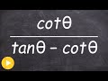 Simplifying Fractions and Trigonometric Identities