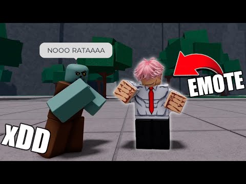 TROLLEANDO A JUGADOR TOXICO CON EMOTES DE GOLPE *FALSO*🤣 | The Strongest Battlegrounds ROBLOX