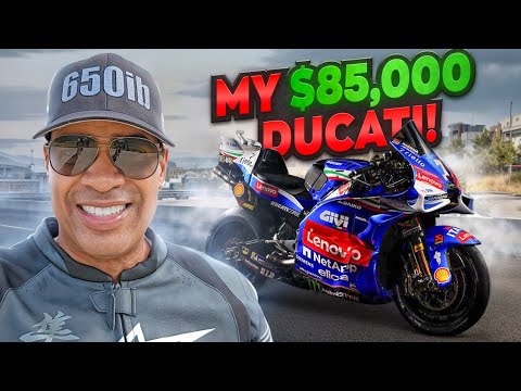 RIDING MY 1600CC HAYABUSA TO BUY A $85,000 MOTOGP DUCATI!