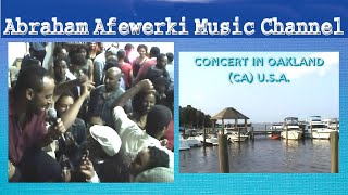 Abraham Afewerki  -  Concert in Oakland - 2003 (CA)  U.S.A.