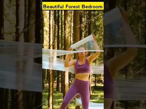 Beautiful Forest Bedroom 😳 #shortsvideo