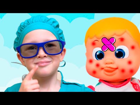 Lagu Nona Polly Punya Boneka | Miss Polly had a dolly song | Lagu Anak-anak dari Alex dan Nastya